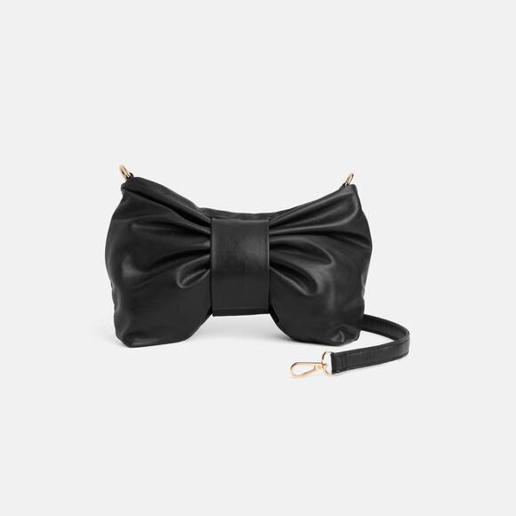COCO + CARMEN Handbags - NEW COCO + CARMEN women's clarrisa bow crossbody bag in black